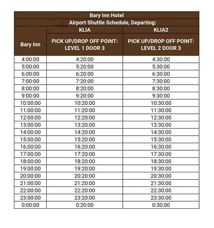 Bary Inn, Klia & Klia2 - 24 Hours Free Airport Pick-Up Sepang Exteriér fotografie